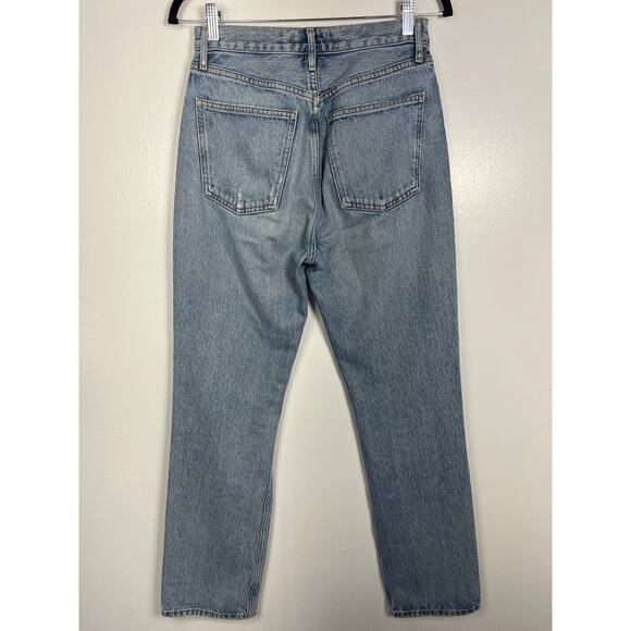Agolde 90s Pinch Mid Rise Straight Leg Denim Jeans 27 Fall Capsule Vacation Easy - Picture 6 of 10